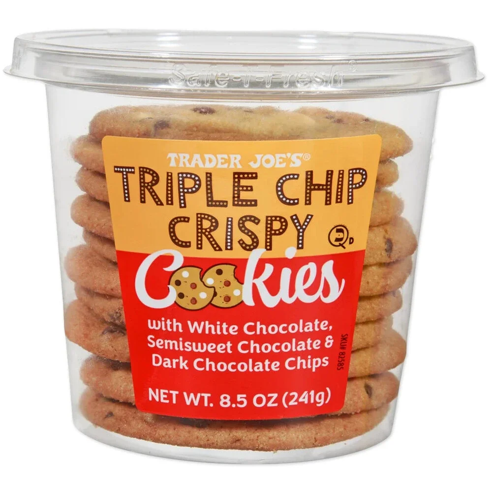 Trader Joe's — Triple Chip Crispy Cookies